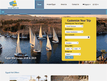 Tablet Screenshot of leisuretravelegypt.com
